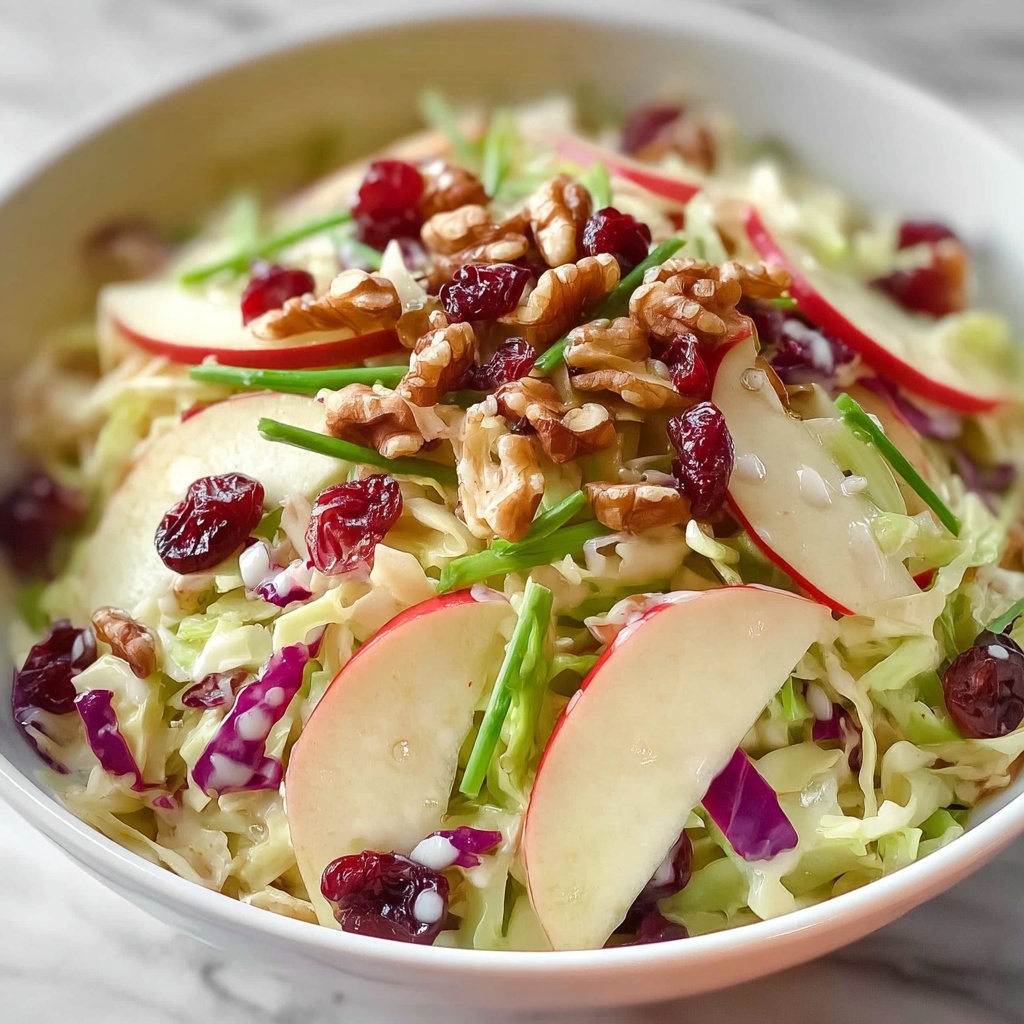 Apple Cranberry Coleslaw Recipe - Recipe Image