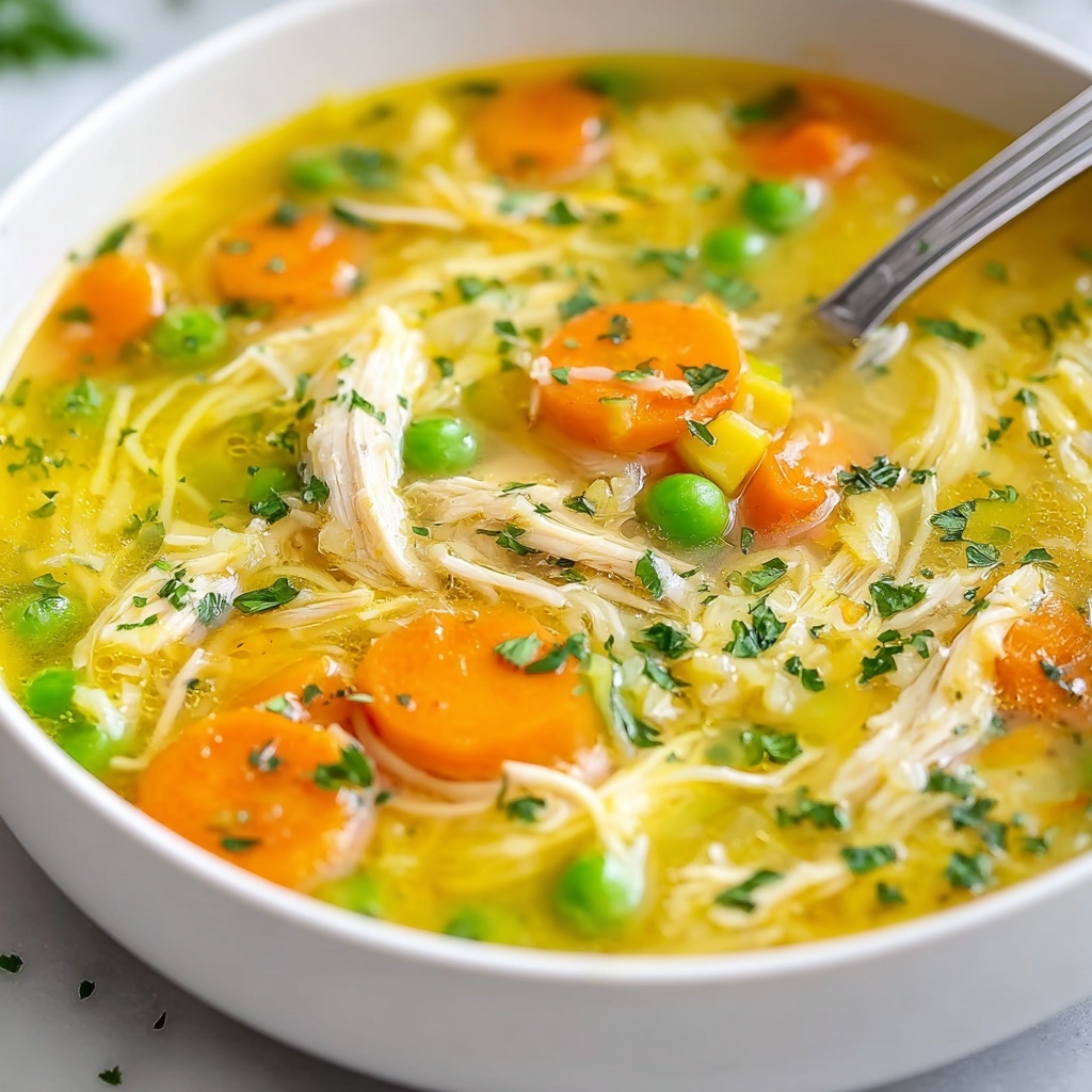 Anti-Inflammatory Turmeric Chicken Soup Recipe - Recipe Image