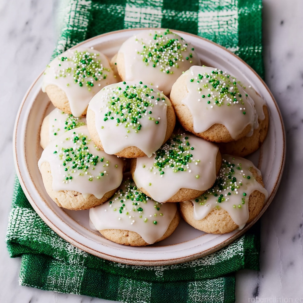 Italian Anise Cookies for St. Patrick's Day Recipe - Recipe Image
