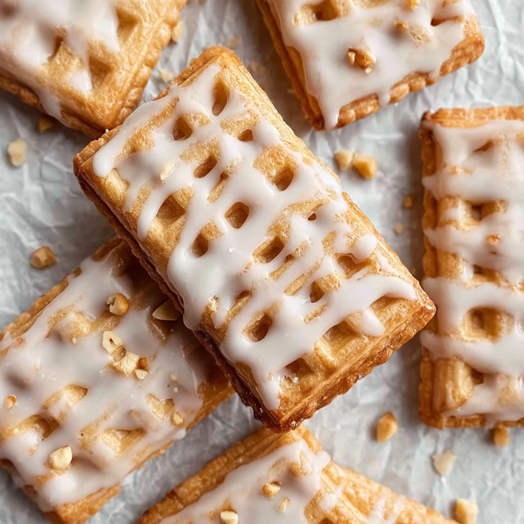 Protein Pop Tarts with Fruit Preserves and Optional Glaze Recipe - Recipe Image