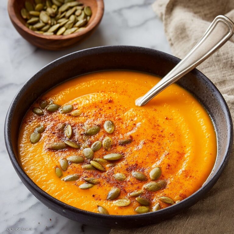 Roasted Butternut Squash and Pumpkin Soup Recipe