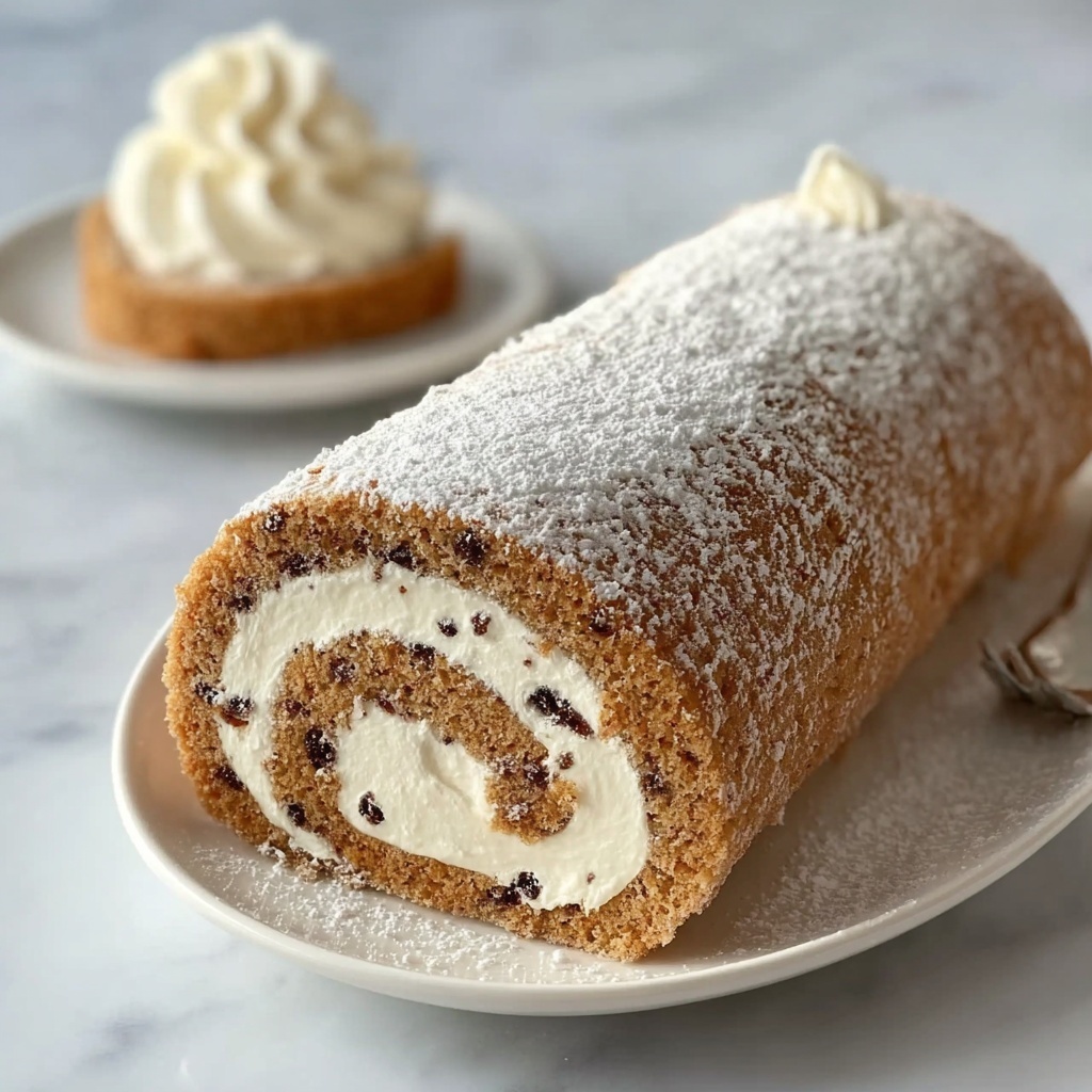 Classic Pumpkin Roll Recipe - Recipe Image