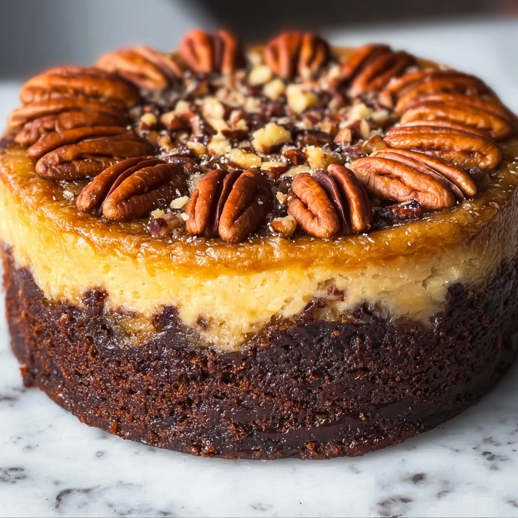 Upside-Down Georgia Pecan Cake Recipe - Recipe Image