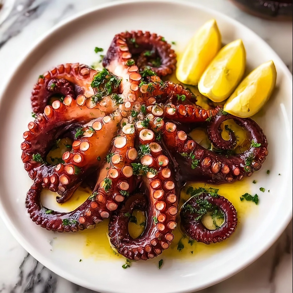 Crispy Marinated Baby Octopus Recipe - Recipe Image