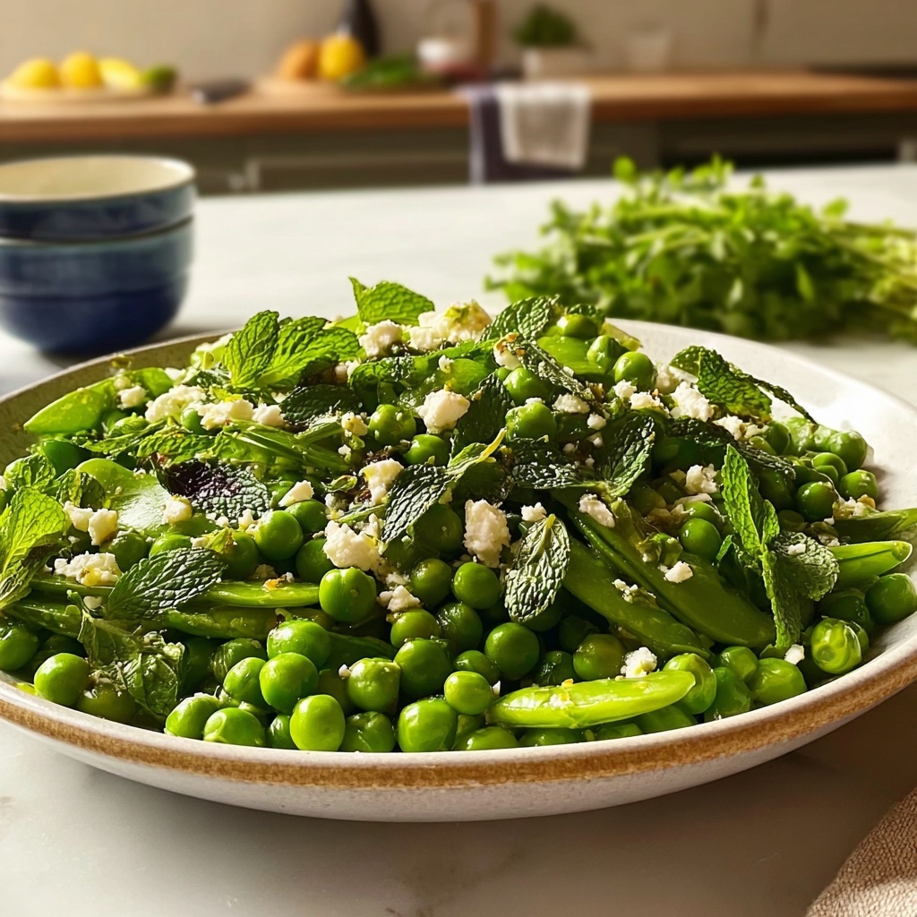 Refreshing Spring Pea and Mint Salad Recipe - Recipe Image