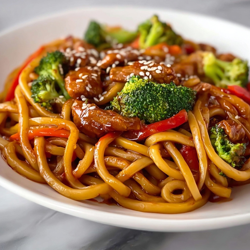 Chicken Teriyaki Noodles Recipe - Recipe Image