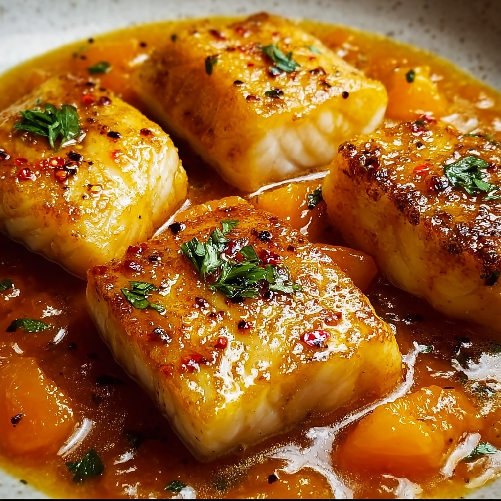 Fish Fillets in Orange Sauce Recipe - Recipe Image