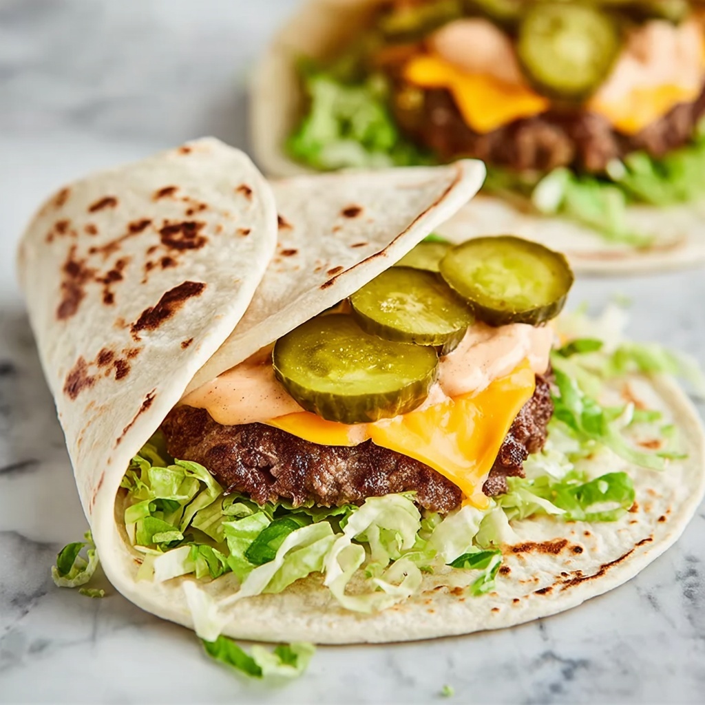 Big Mac Tacos Recipe - Recipe Image