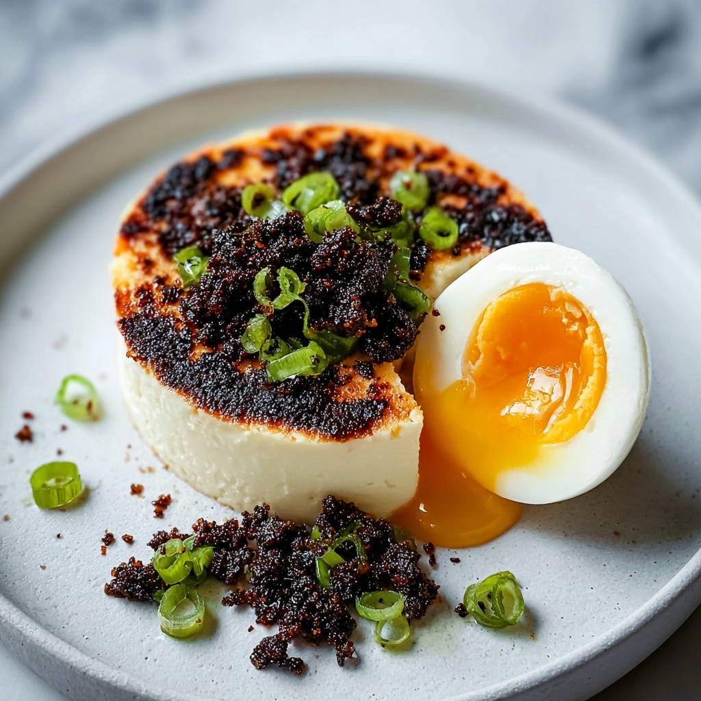 Crispy Cheese Chili Oil Eggs Recipe - Recipe Image