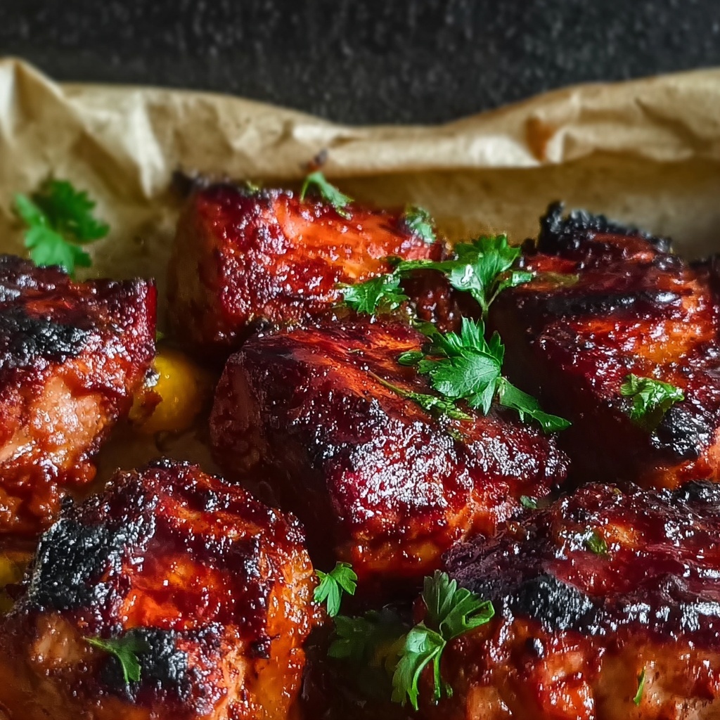 Gochujang Miso Chicken Thighs Recipe - Recipe Image