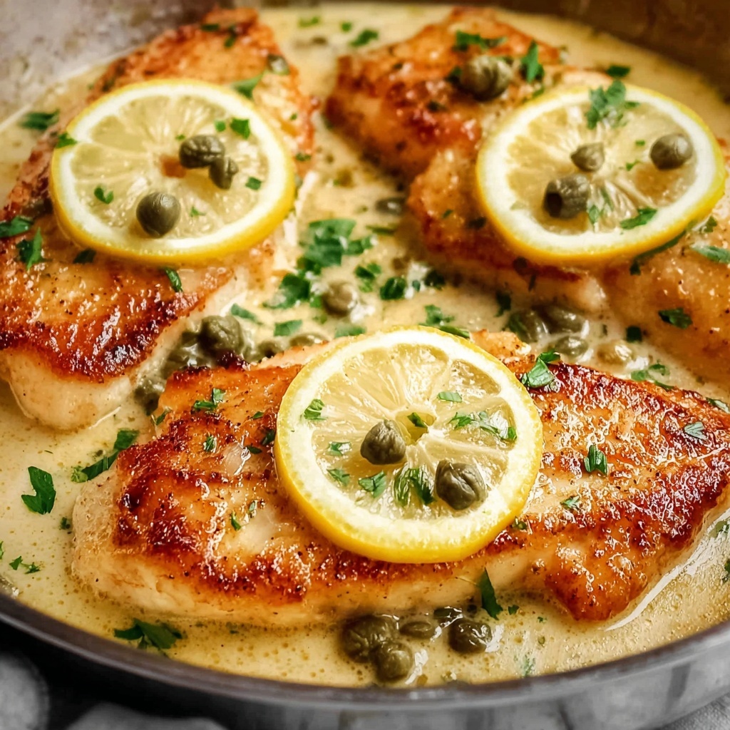 Easy Chicken Piccata with Lemon and Capers Recipe - Recipe Image