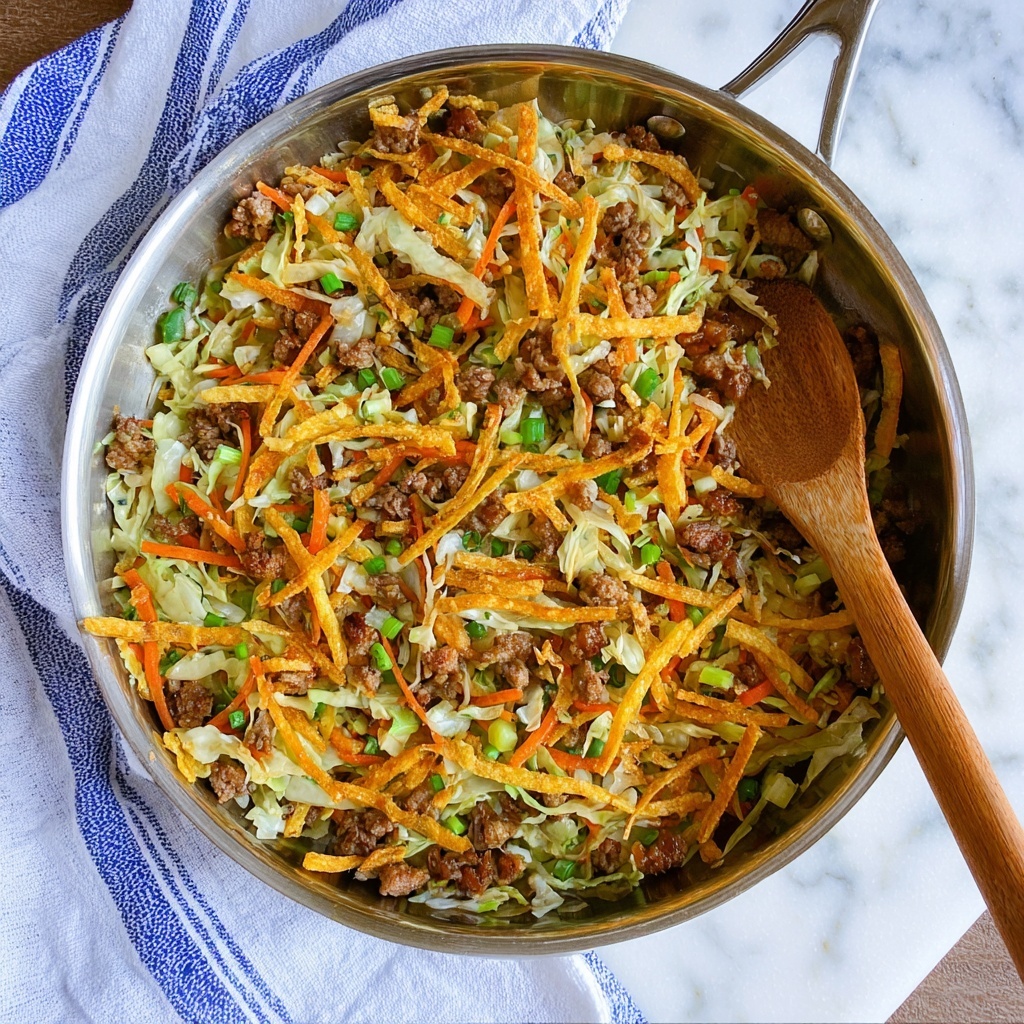 Egg Roll Stir Fry Recipe - Recipe Image