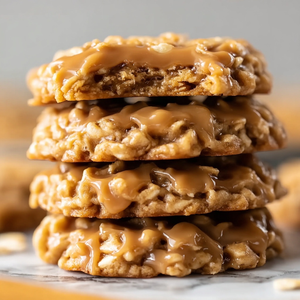Peanut Butter No-Bake Cookies Recipe - Recipe Image