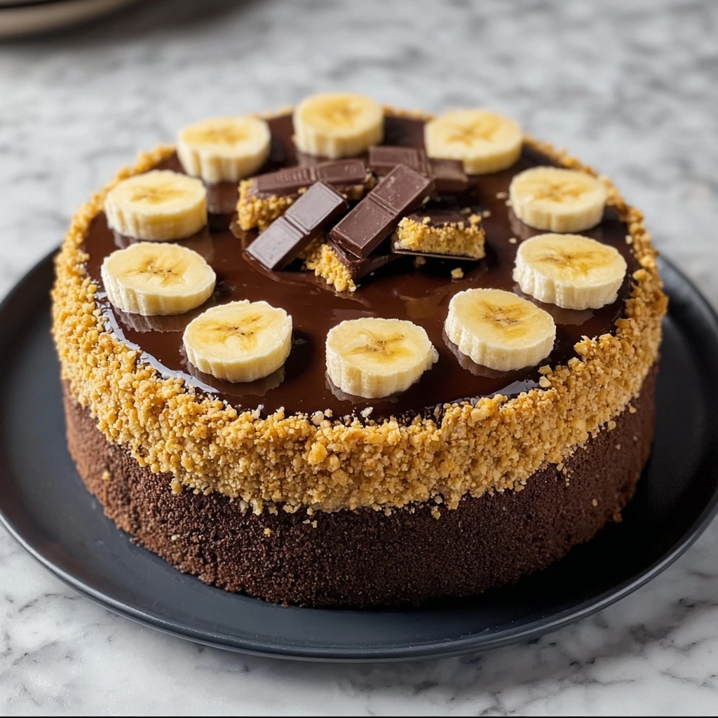 Banana and Chocolate Delight Cake Recipe - Recipe Image