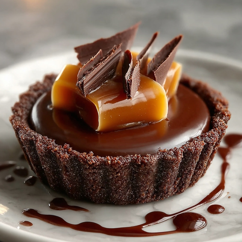 Salted Caramel Chocolate Tart Recipe - Recipe Image