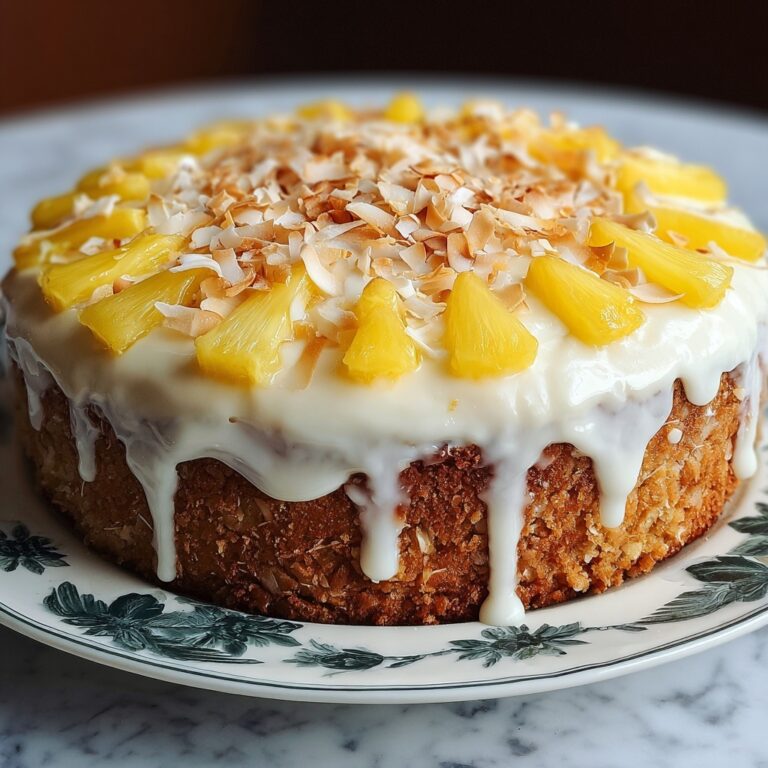 Hawaiian Pineapple Cake Recipe