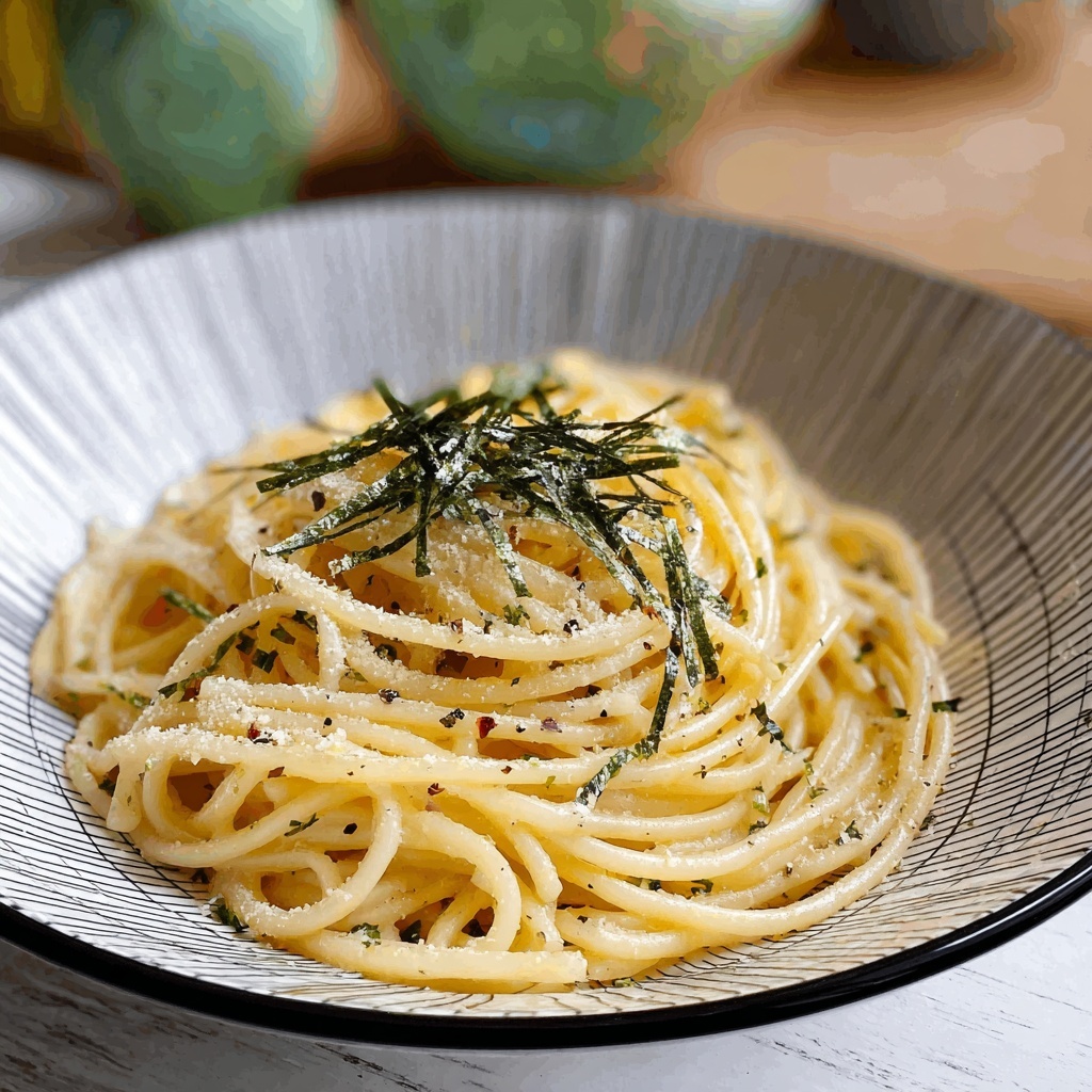 Creamy Mentaiko Pasta Recipe - Recipe Image