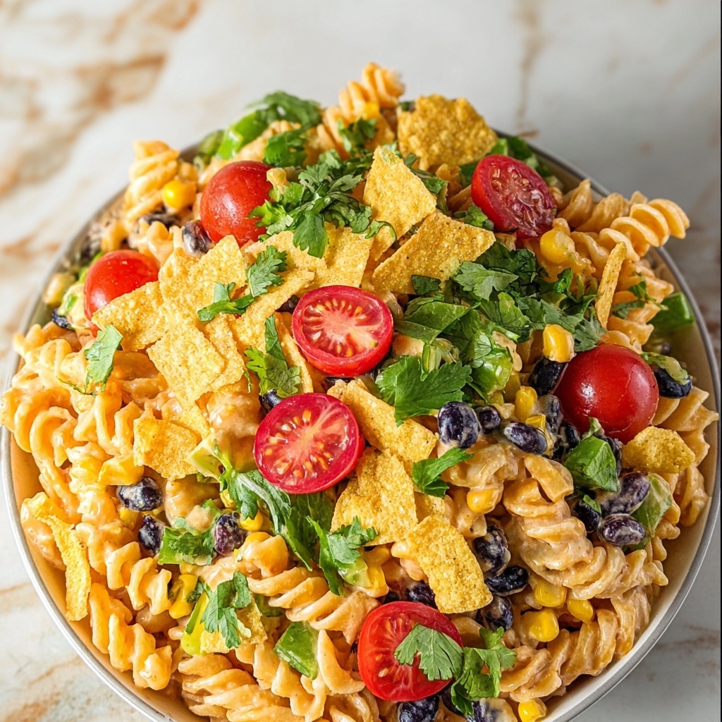 Ranch Taco Pasta Salad: A Delicious & Easy Recipe - Recipe Image