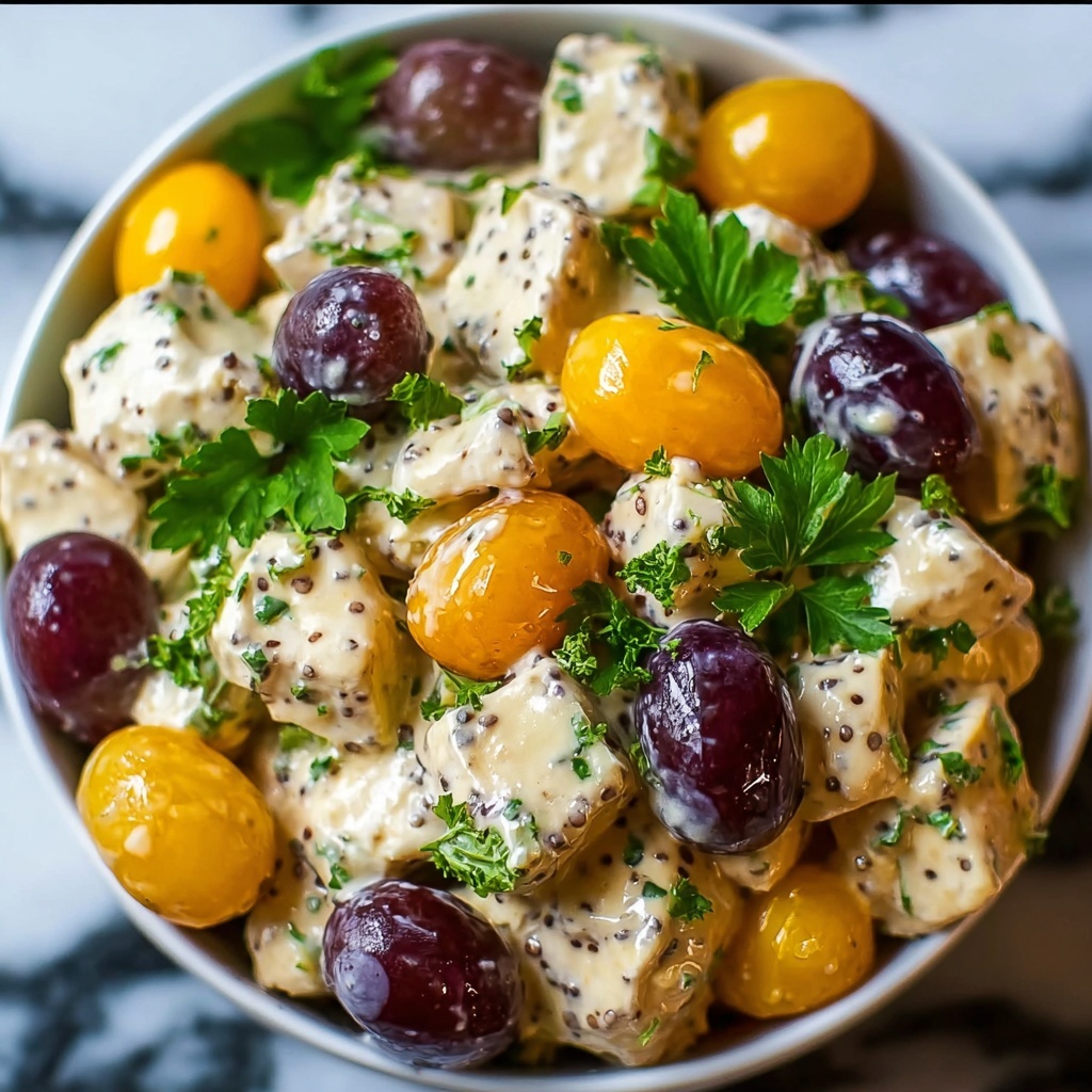 Chicken Salad with Grapes on Croissants Recipe - Recipe Image