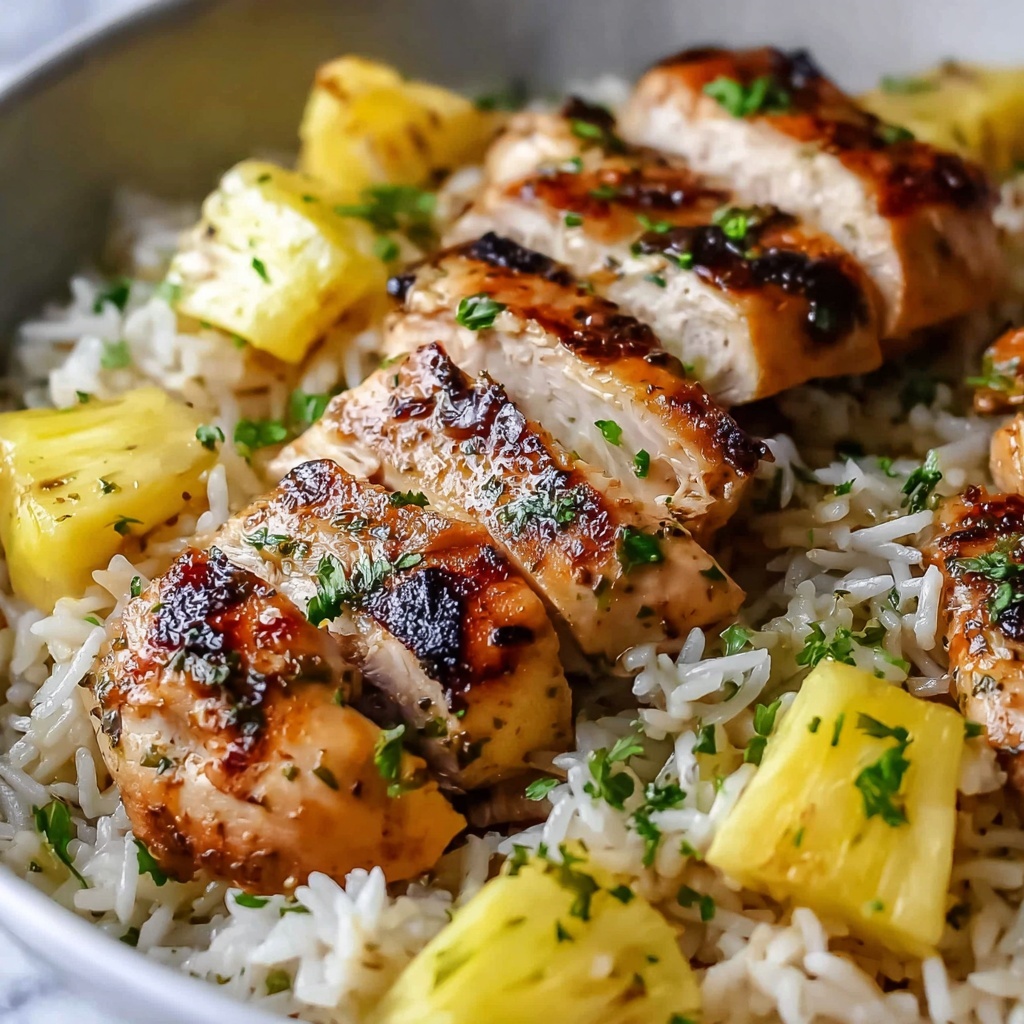 Pineapple Chicken and Rice Recipe - Recipe Image