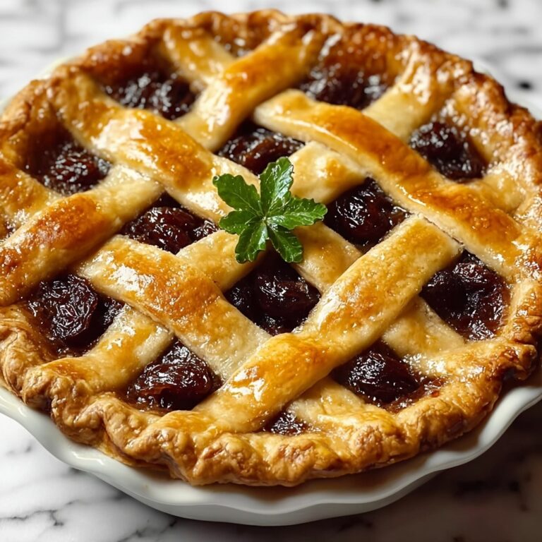 Old-Fashioned Raisin Pie Recipe