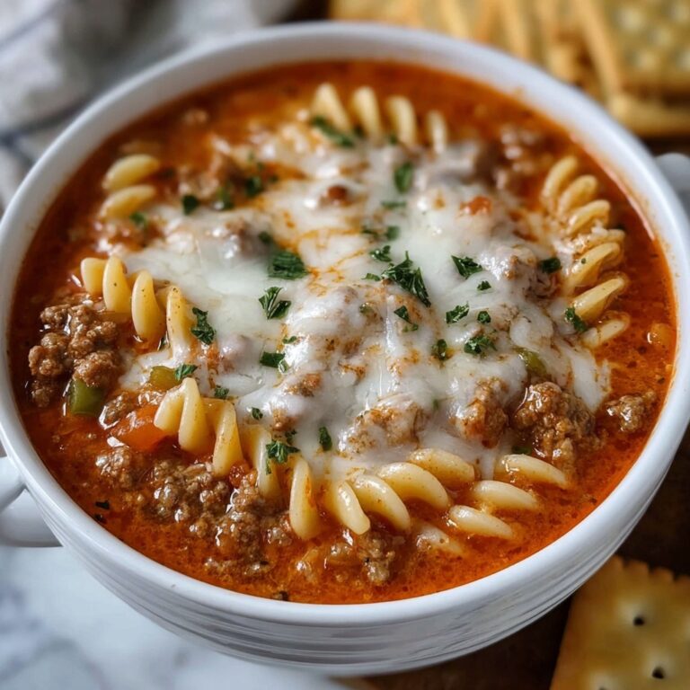 Crock Pot Lasagna Soup Recipe