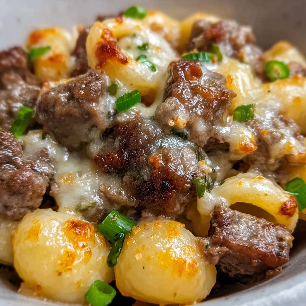 Crock Pot Angel Beef Casserole Recipe - Recipe Image