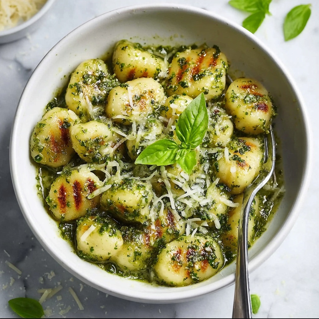 Pesto Gnocchi Recipe - Recipe Image