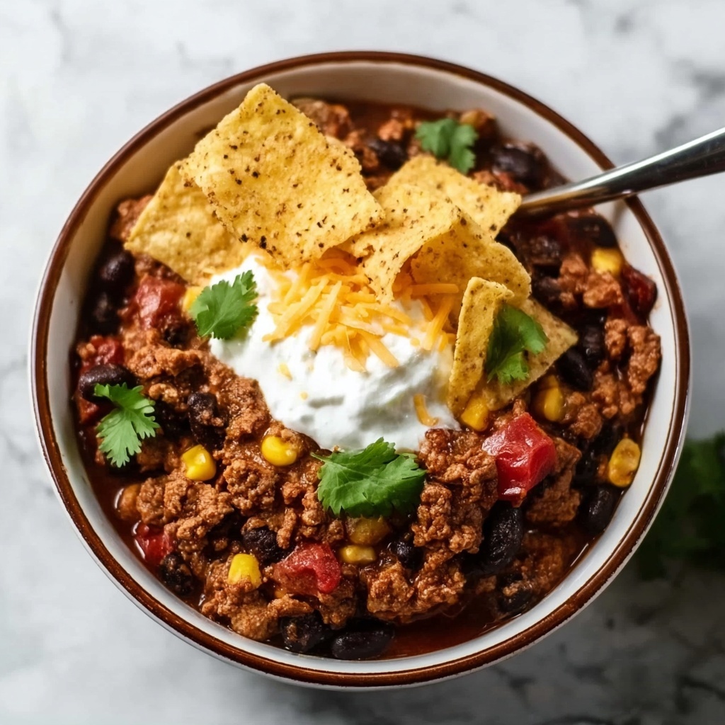 Cornbread Chili Casserole Recipe - Recipe Image