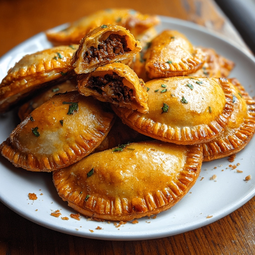Spicy Argentinian Beef Empanadas Recipe - Recipe Image