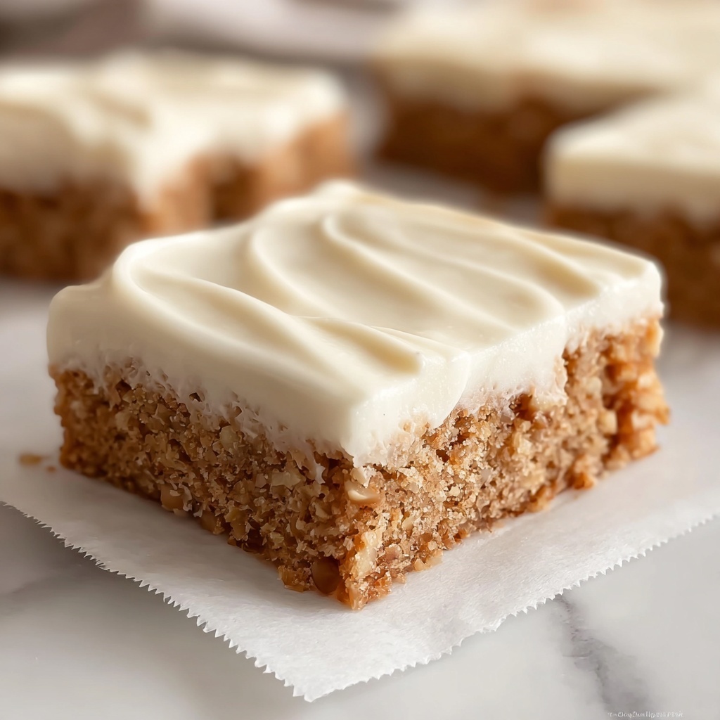 Carrot Cake Bars with Cream Cheese Frosting Recipe - Recipe Image