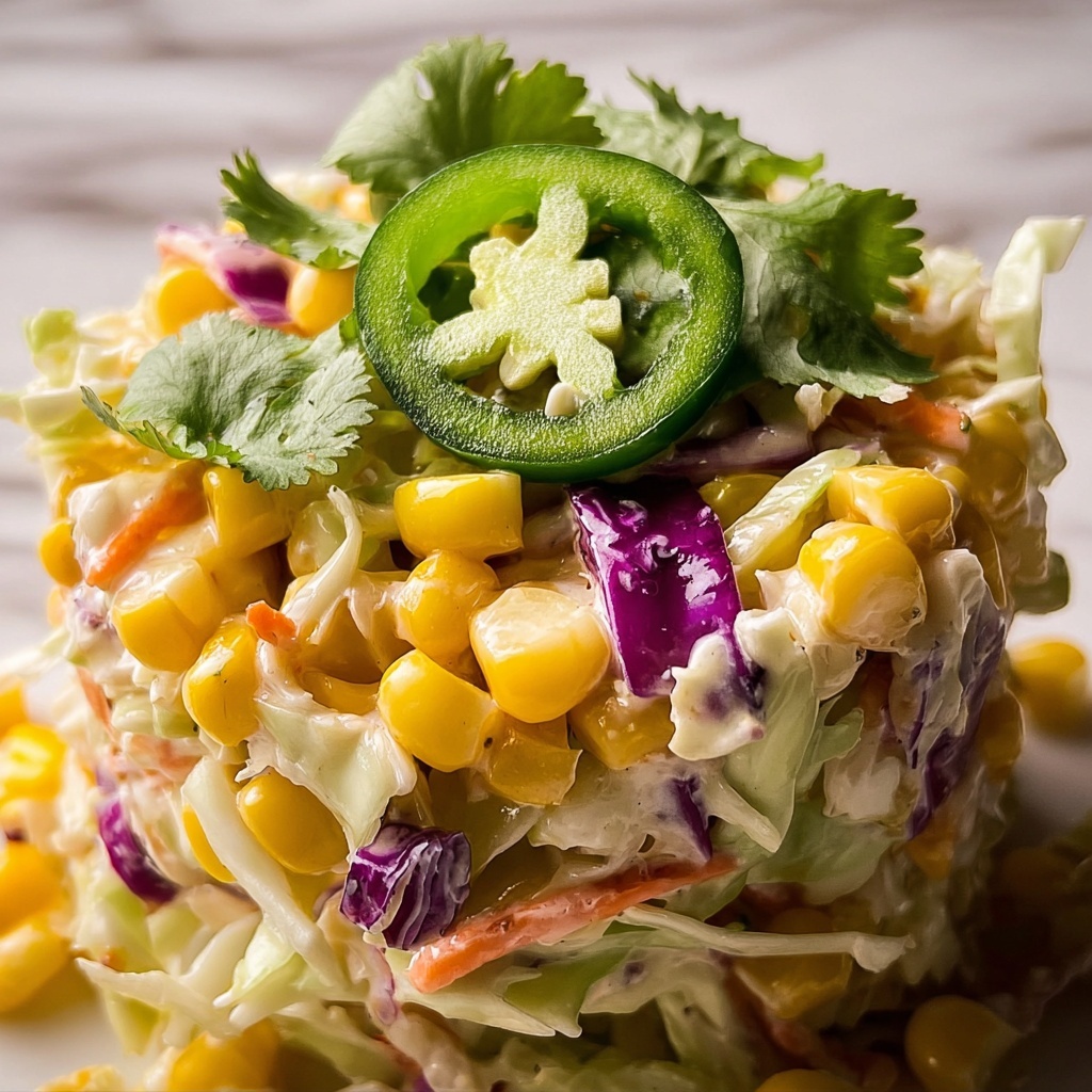 Jalapeño Corn Coleslaw Recipe - Recipe Image