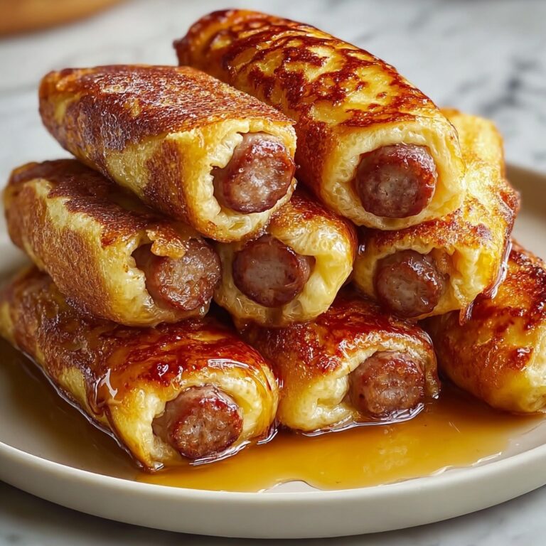 Sausage French Toast Roll-Ups Recipe