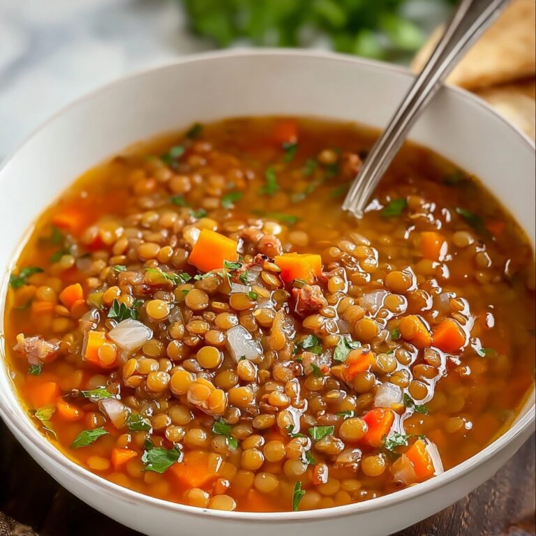 Italian Lentil Soup (Zuppa di Lenticchie) Recipe