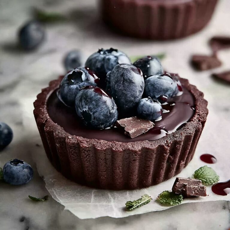 Dark Chocolate & Blueberry Frozen Yogurt Bites Recipe