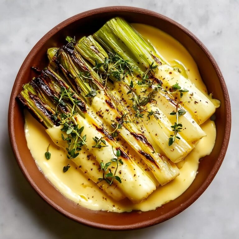 Braised Leeks with Beurre Blanc Recipe