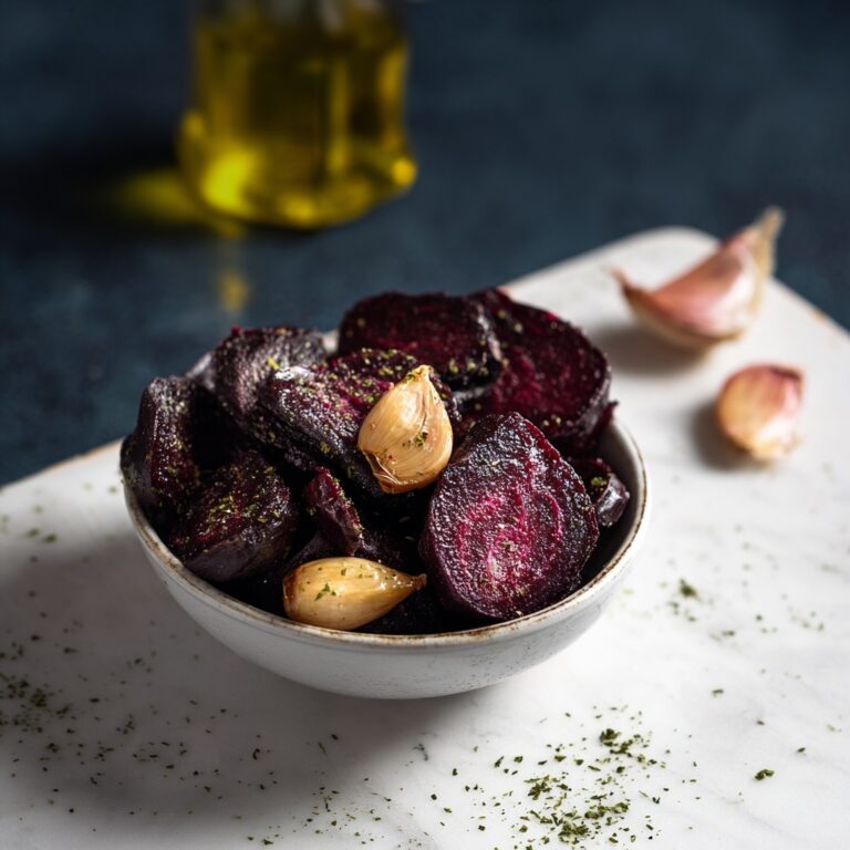 Roasted Beetroot and Garlic Recipe