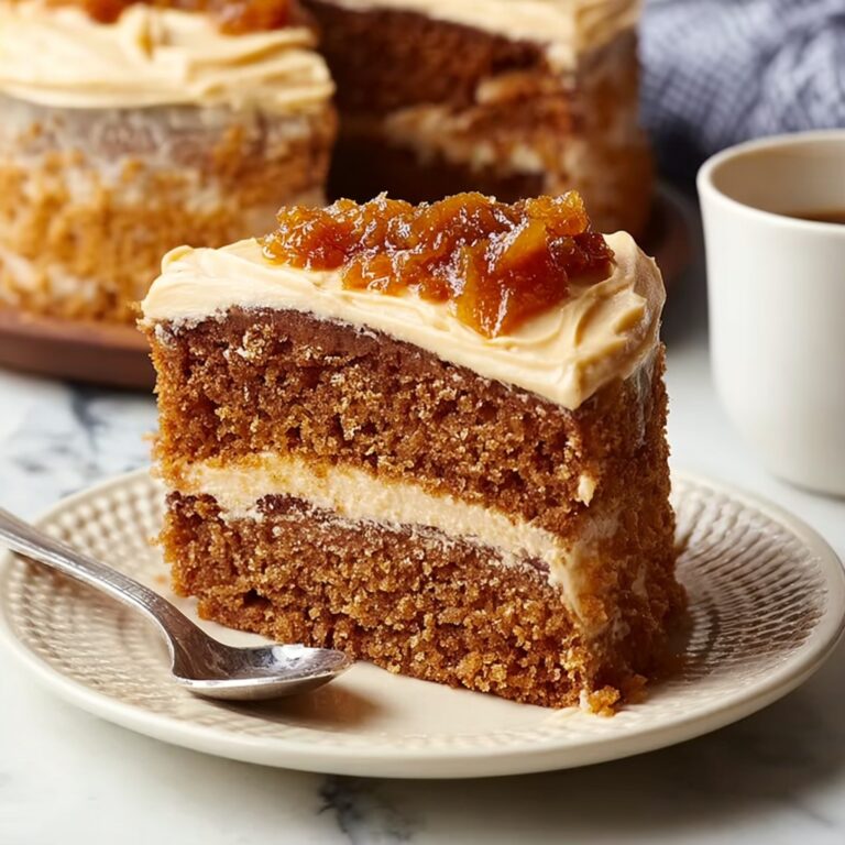 Pumpkin Cake with Caramel Cream Cheese Frosting Recipe