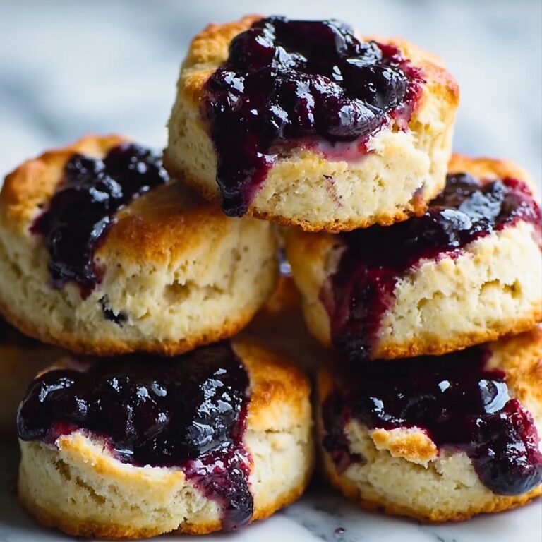 Bursting Blueberry Biscuits Recipe