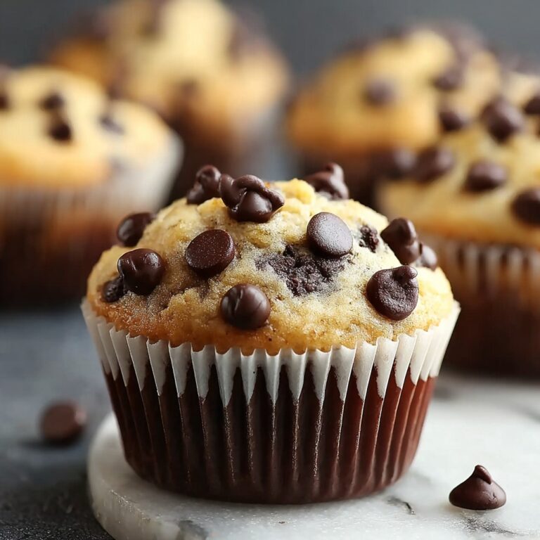 Chocolate Chip and Banana Muffins Recipe