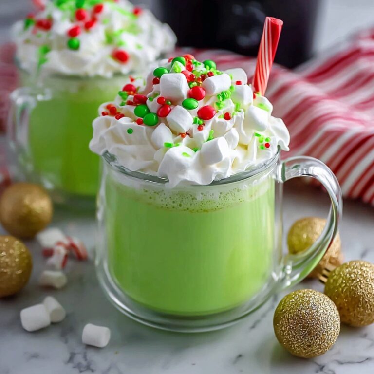 Grinch Hot Chocolate Recipe