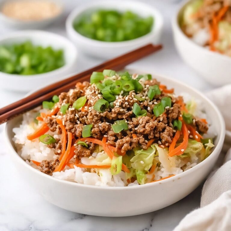 Easy Asian Ground Beef and Cabbage Stir Fry Recipe