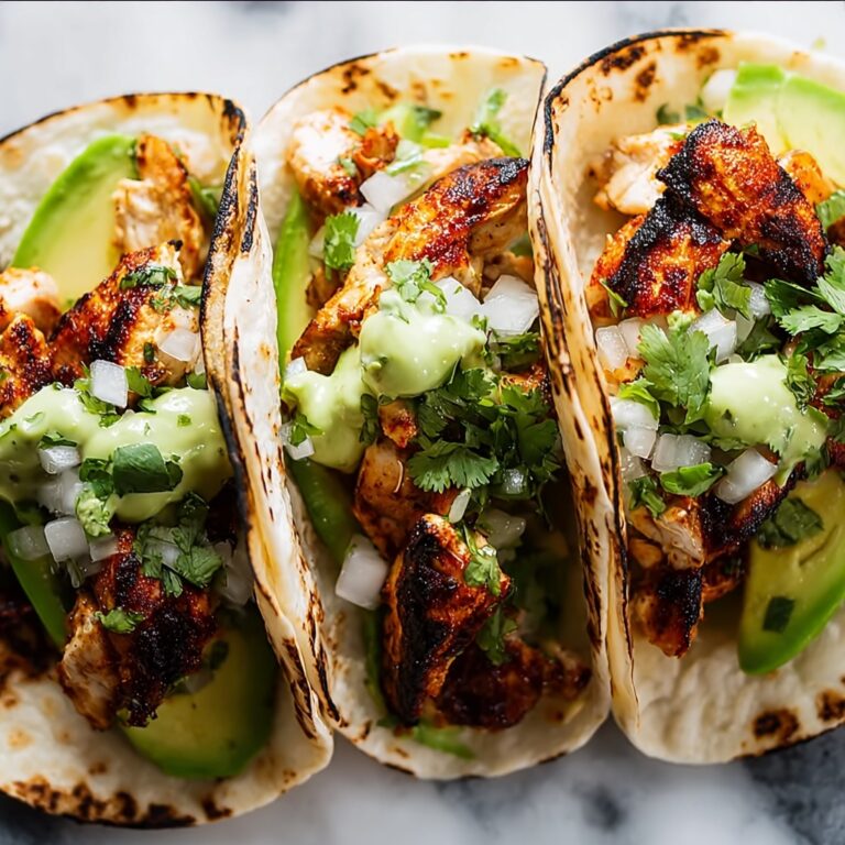 Taqueria-Style Chicken Tacos Recipe