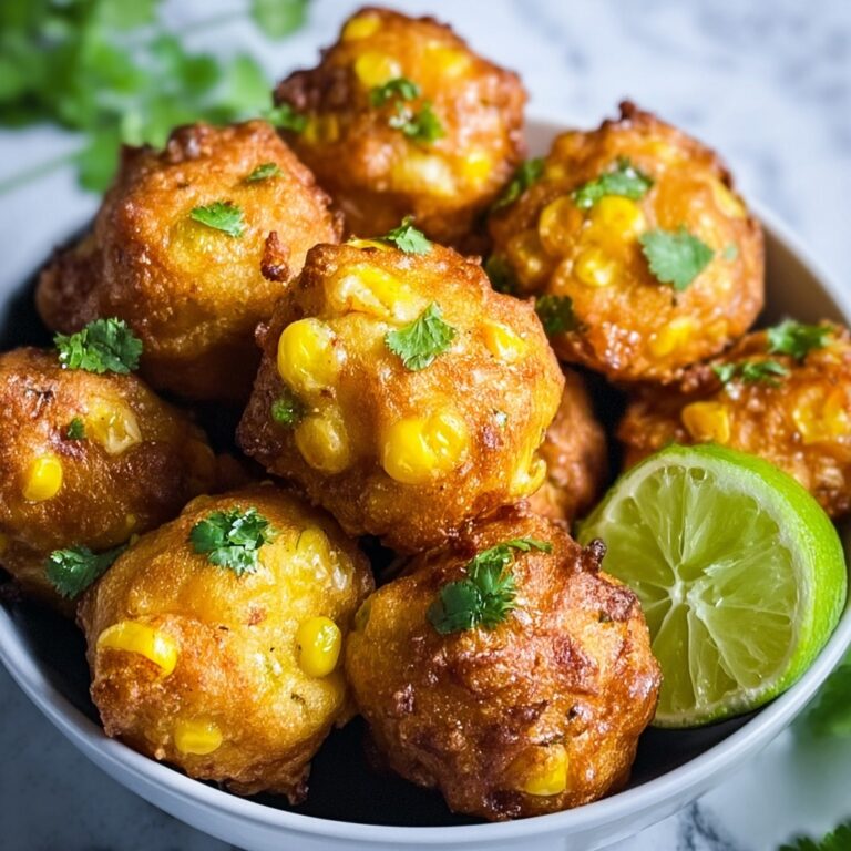 Mexican Street Corn Fritters Recipe