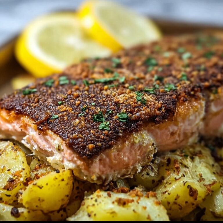 Potato-Crusted Salmon: A Crispy and Elegant Dinner Recipe