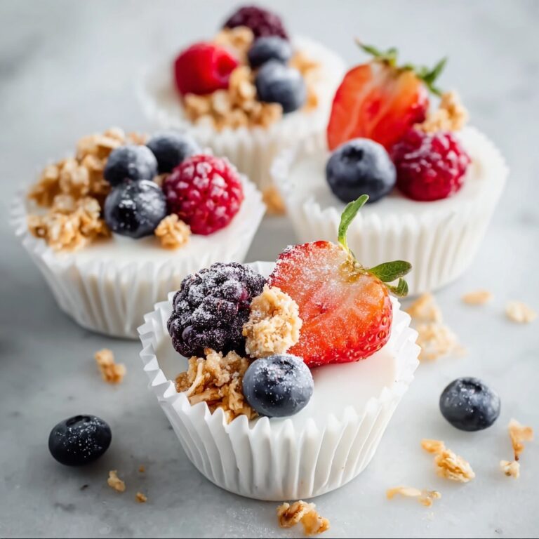 Frozen Yogurt Granola Cups Recipe