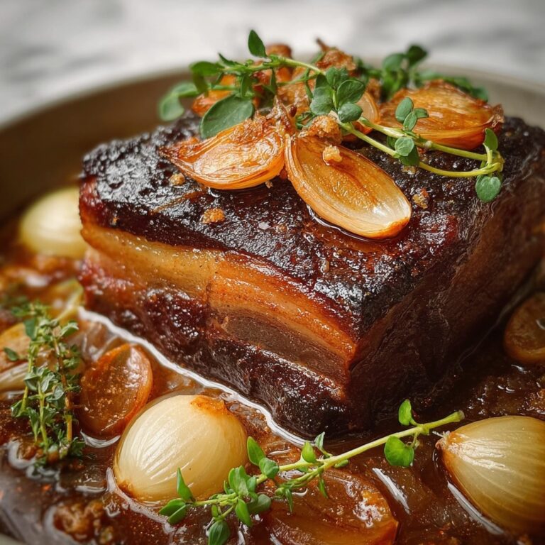 Apple Cider Braised Pork Shoulder Recipe