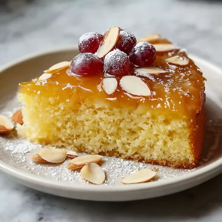 Honey Almond Cake Recipe