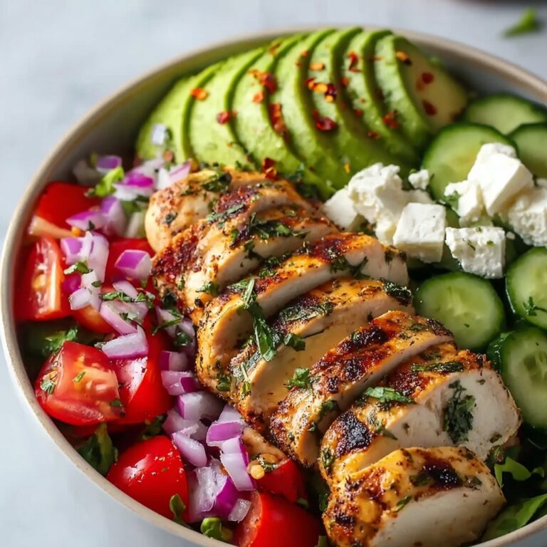 Greek Avocado Chicken Salad Recipe