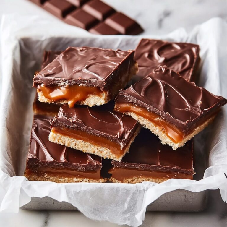 Homemade Twix Bars Recipe